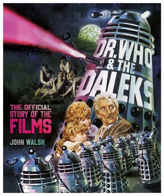 Poster art for Dr Who & The Daleks on the book cover.