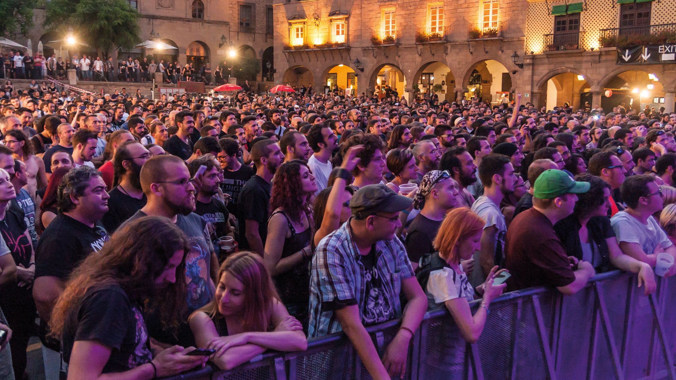 Crowd at the Be Prog! My Friend festival in Spain