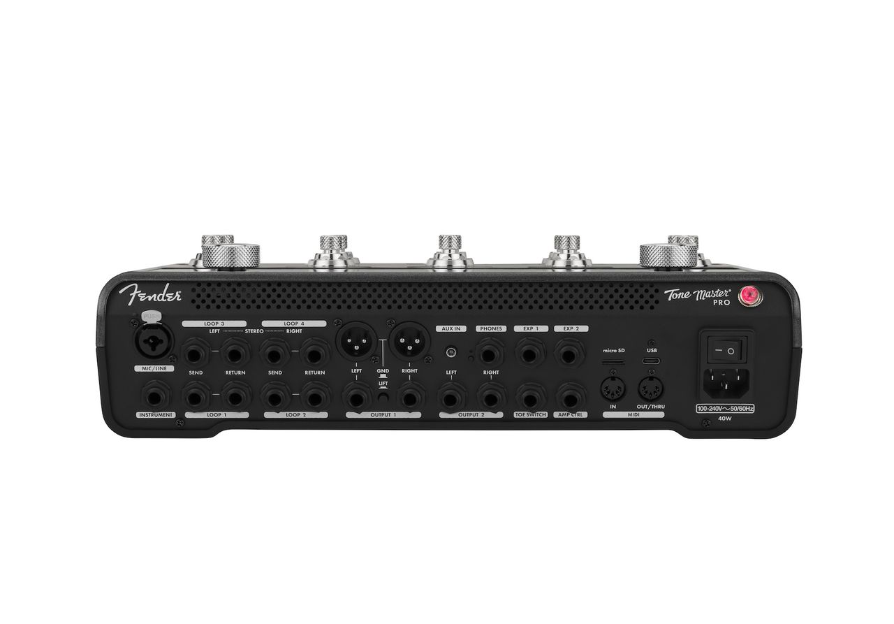 Fender's Tone Master Pro multi-effects pedal