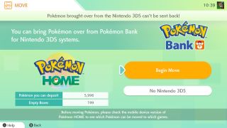 Pokemon Home How To Transfer From Pokemon Bank