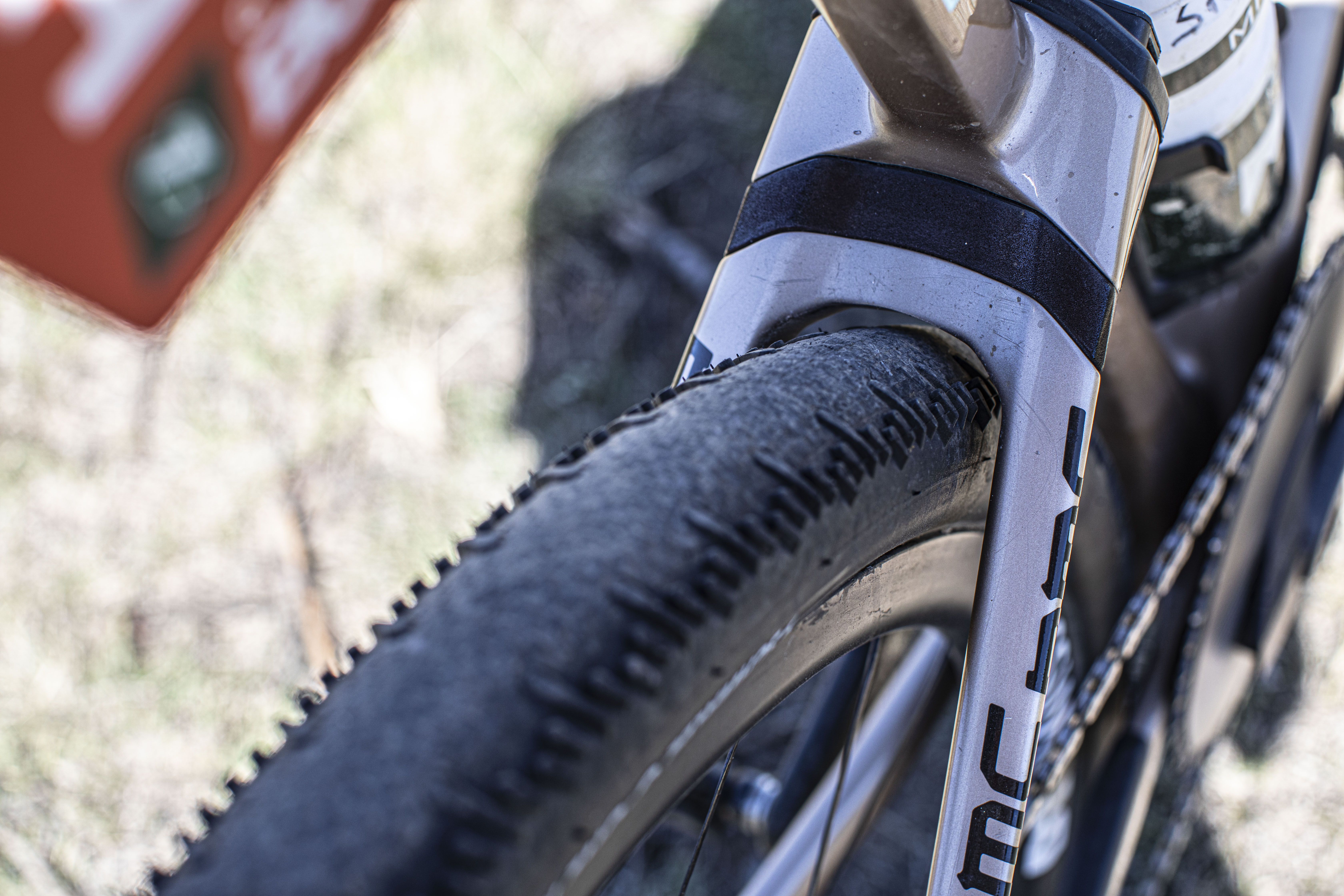 Simon Pellaud&#039;s BMC URS 01 One rear tyre clearance