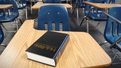 Bible in classroom