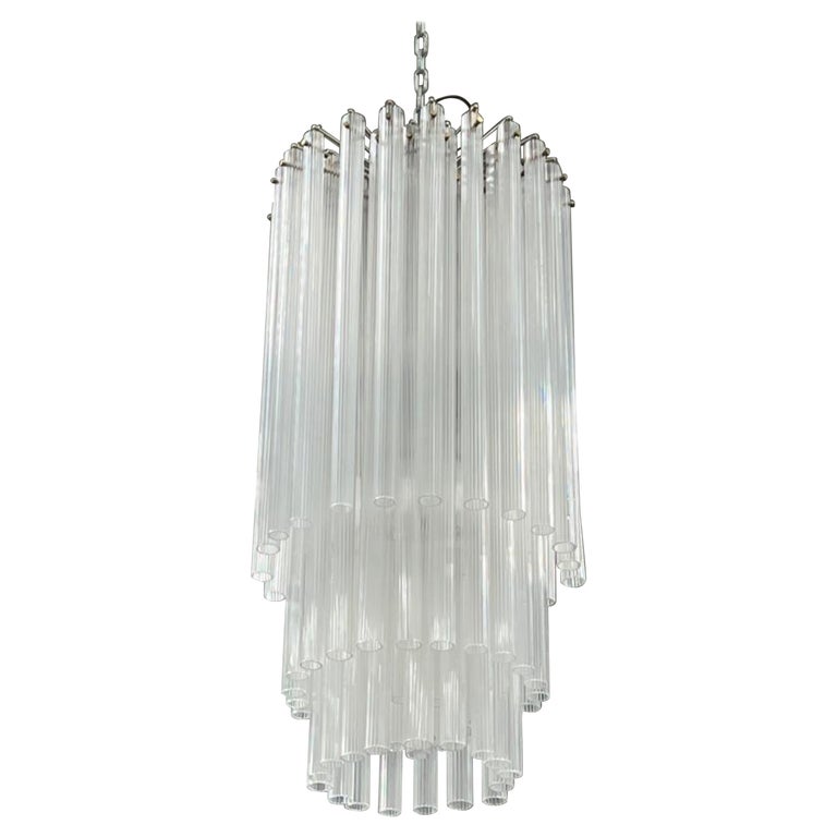 Vintage Venini Tube Chandelier