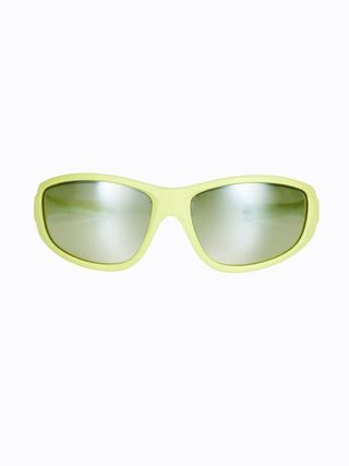 Poppy Lissiman neongrüne Sonnenbrille