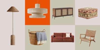 Bohemian Living Room Edit