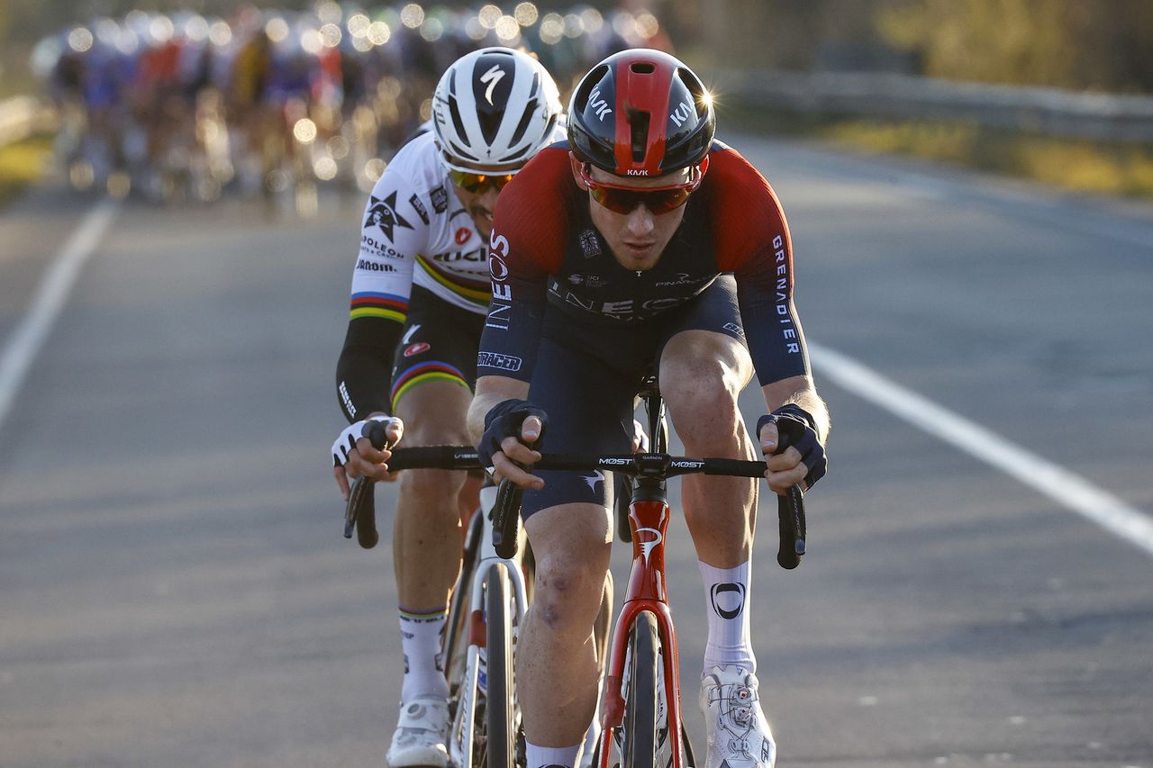 Tirreno Adriatico 2022 - 57th Edition - 3rd stage Murlo - Terni 170 km - 09/03/2022 - Tao Geoghegan Hart (GBR - INEOS Grenadiers) - photo Luca Bettini/SprintCyclingAgency&Acirc;&copy;2022