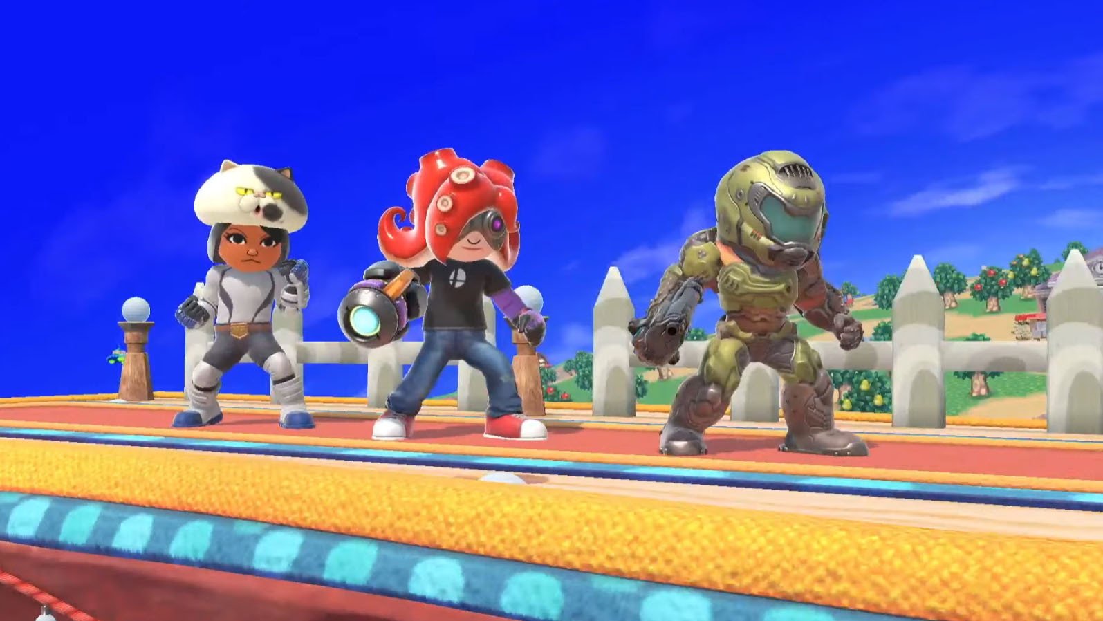 Super Smash Bros Ultimate Mii Fighters