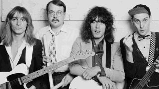 Cheap Trick posing for a photograph in the late 1970s