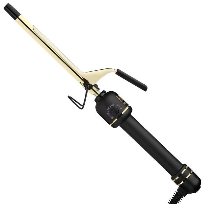 24k Gold Extended Barrel Curling Iron 1/2 Inch