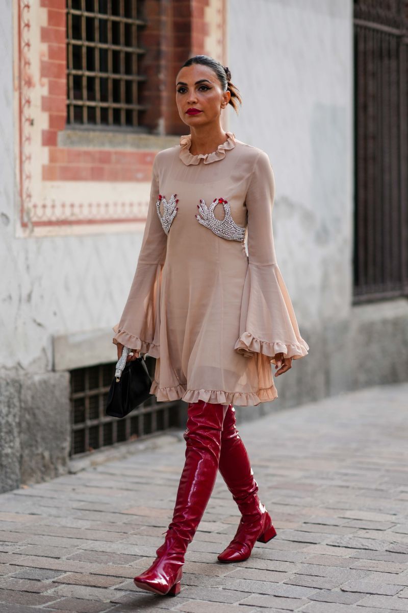 how to wear heeled booties