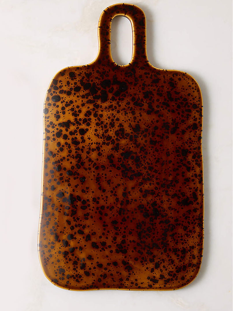 Tara Rectangular Tortoise Serving Board