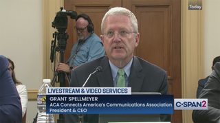 ACA Connects president and CEO Grant Spellmeyer testifies before the House Energy & Commerce Committee.