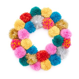 pom pom wreaths