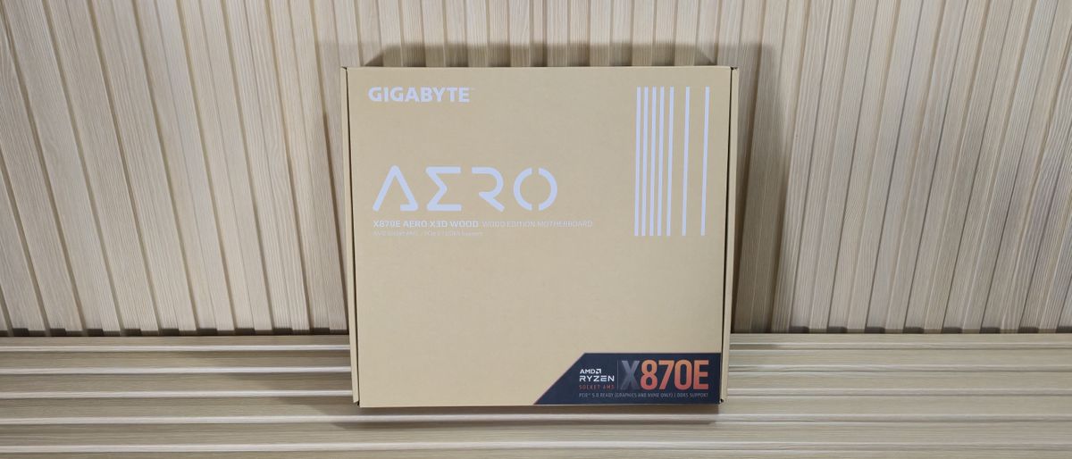 Gigabyte X870E Aero X3D Wood Motherboard Review: Wood and leather make it better