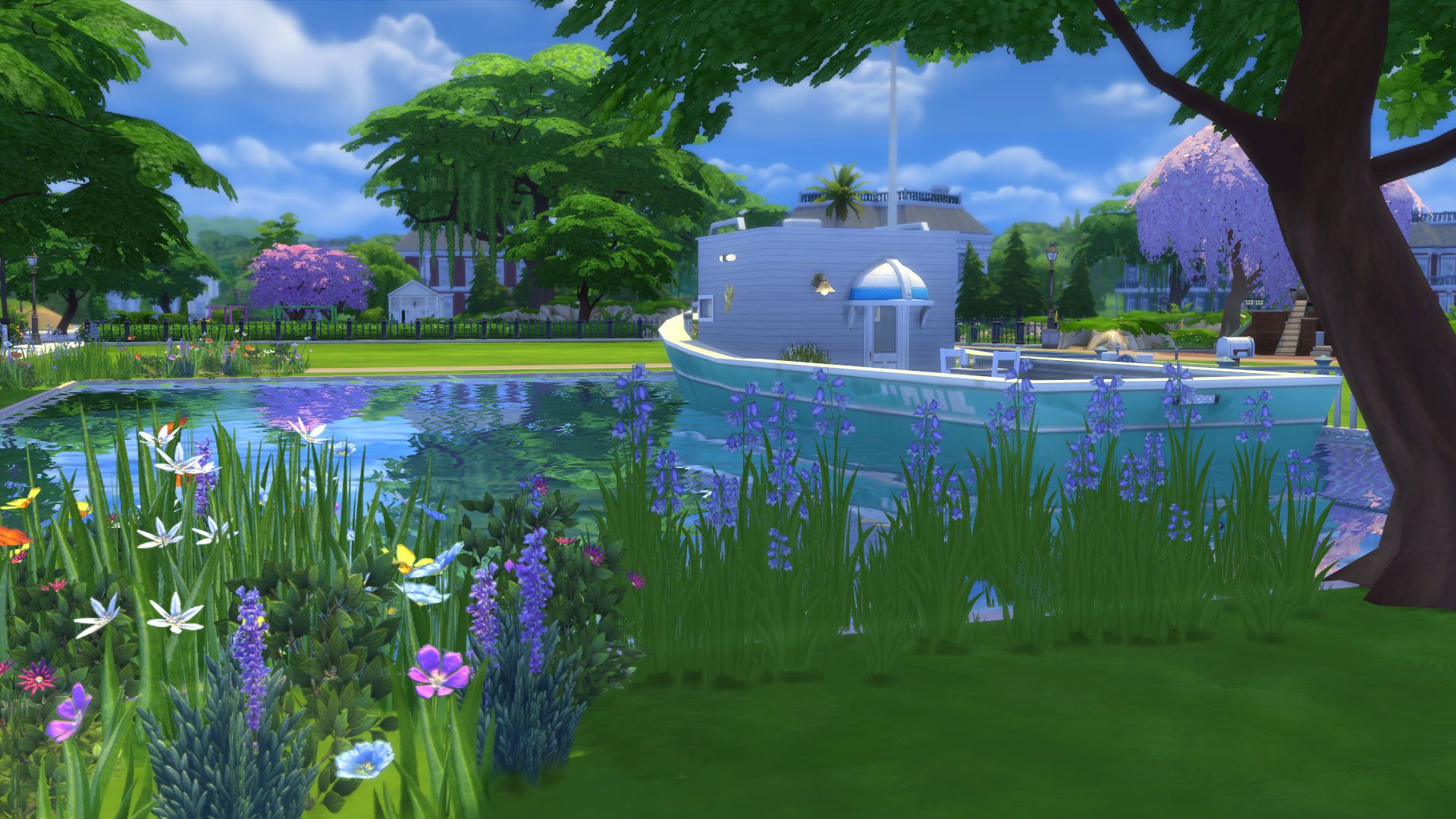 Best Sims 4 mods Build your own Houseboat