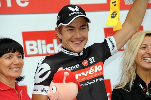 Heinrich Haussler (Cervelo TestTeam) was happy to win