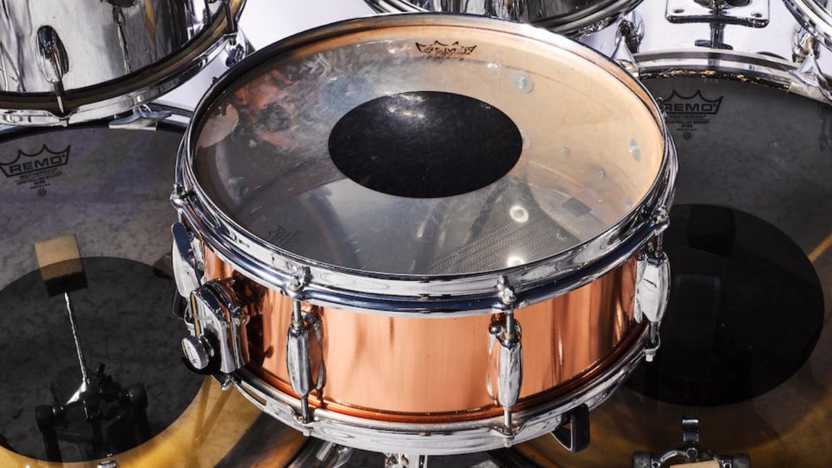 Neil Peart chrome-wrapped Slingerland Kit