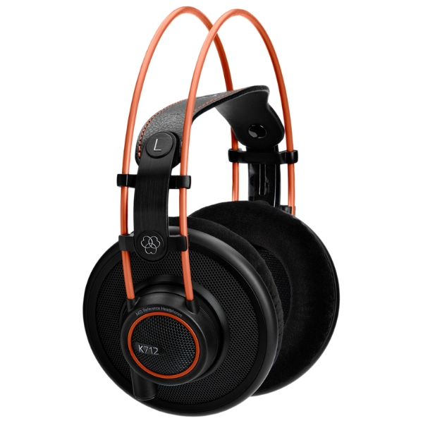 A pair of AKG K712 Pro studio headphones