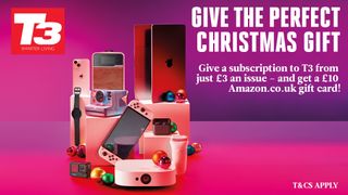 Give the perfect Christmas gift – give a subscription to T3 from just £3 an issue – and get a £10 Amazon.co.uk gift card!