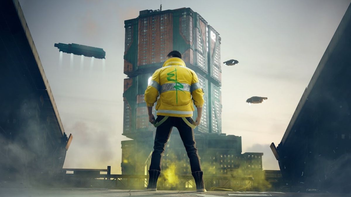 Yellow jacket cyberpunk sale