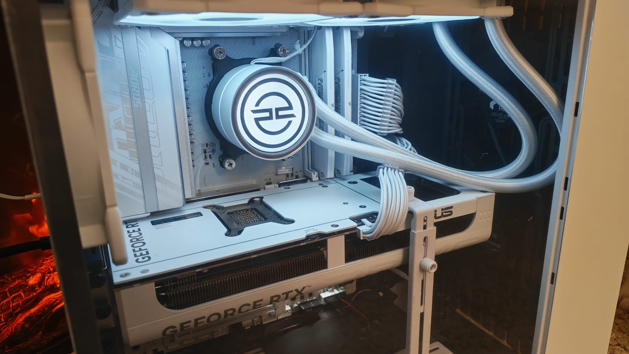 The innards of a PCSpecialist PC