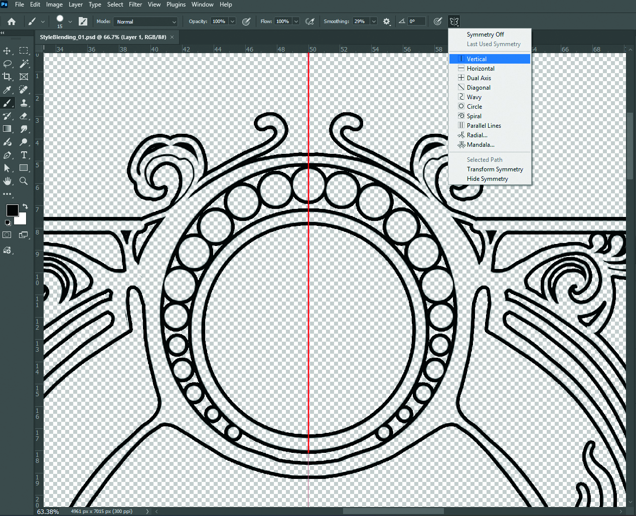 Digital art process