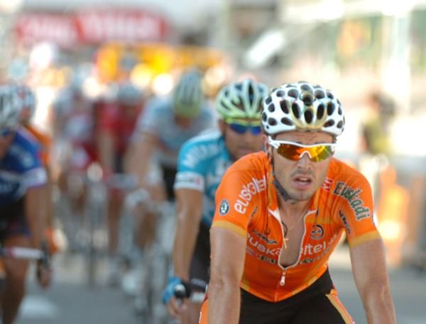Samuel Sanchez finished in the bunch