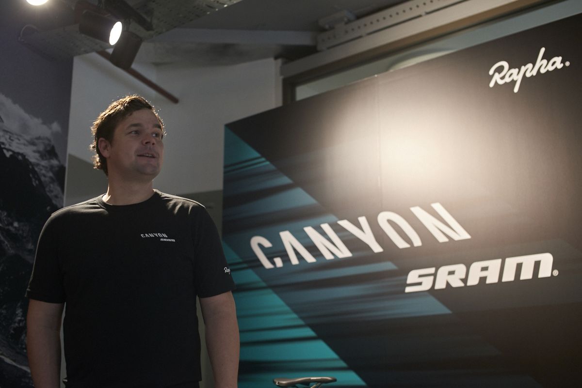 Ronny Lauke is the manager of the Canyon//SRAM team