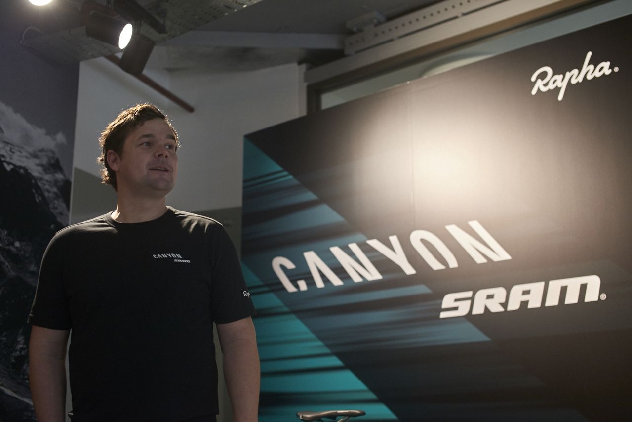 Ronny Lauke is the manager of the Canyon//SRAM team