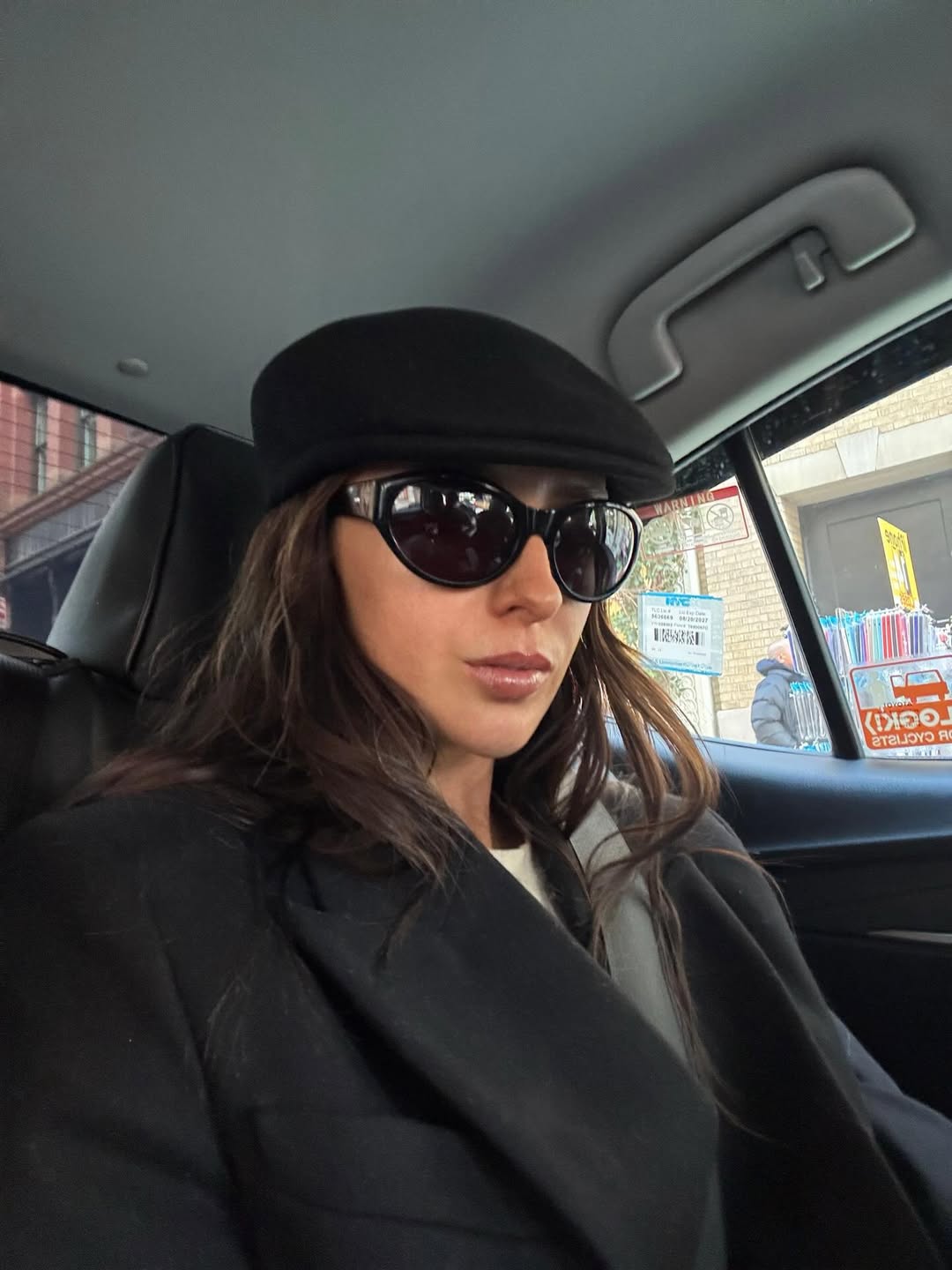 Makenna Alyse wearing a pair of Vincent Boulevard sunglasses