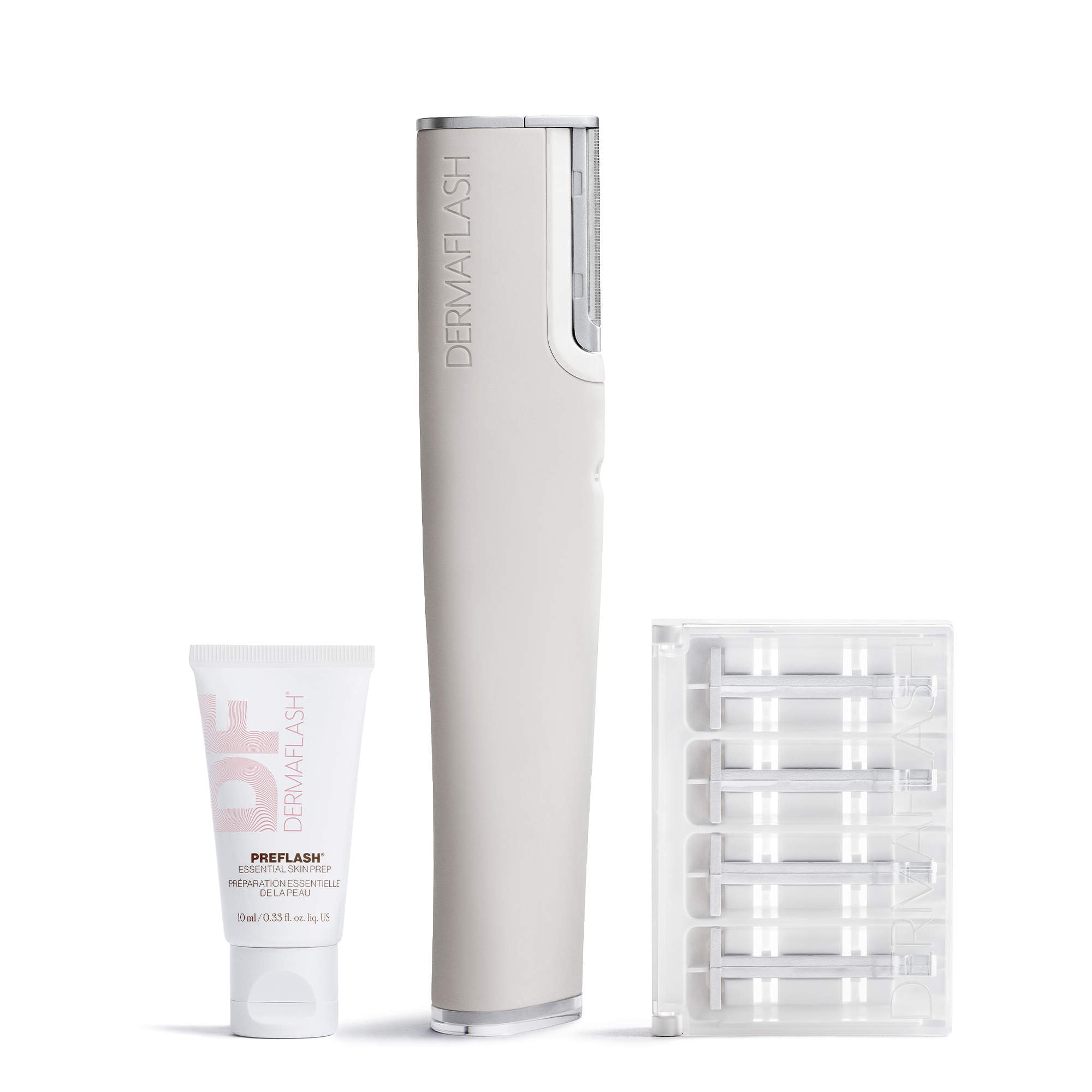 Luxe+ Advanced Sonic Dermaplaning + Peach Fuzz Removal - Blush Pink