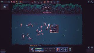 Une image tirée du jeu des autobattler tactics roguelike Despot