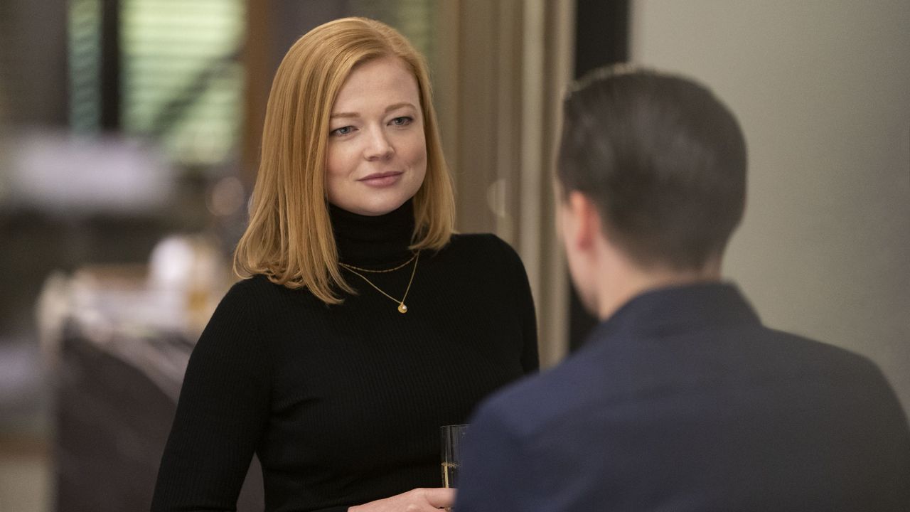 sarah snook as siobhan shiv roy in hbo&#039;s succession