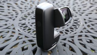 DWARFLAB Dwarf Mini on a metal garden table 