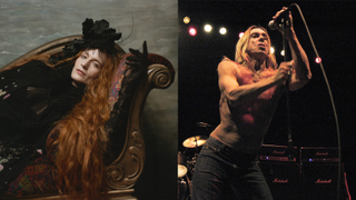 Florence Welch and Iggy Pop