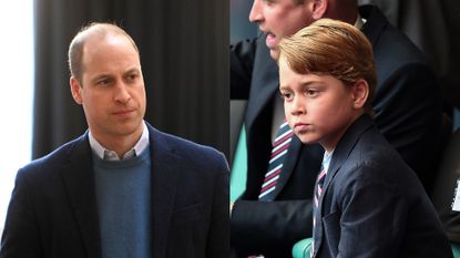 Prince William reveals Prince George's new hobby is being monitored