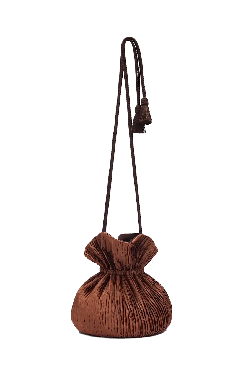 Reformation, Aphrodite Pleated Pouch