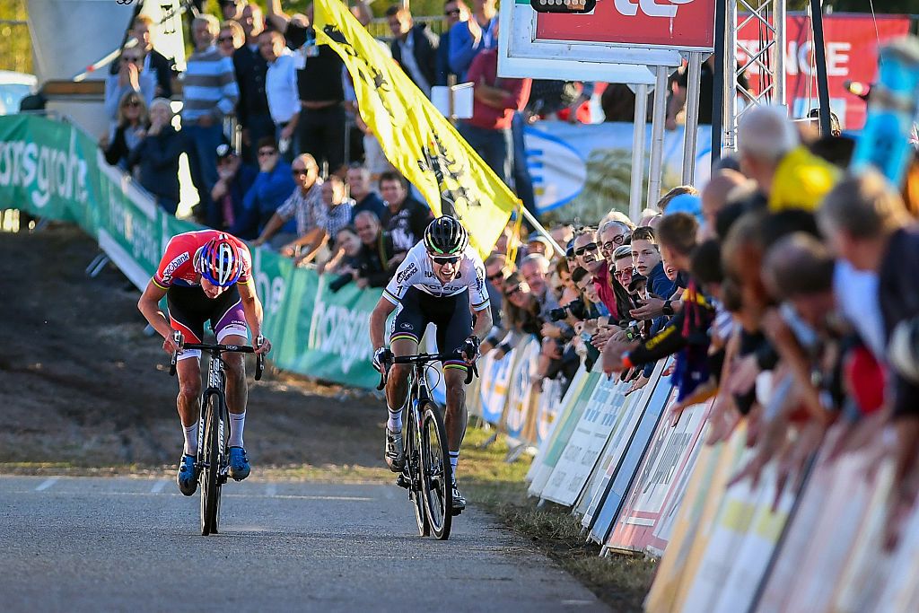 Wout Van Aert and Mathieu van der Poel