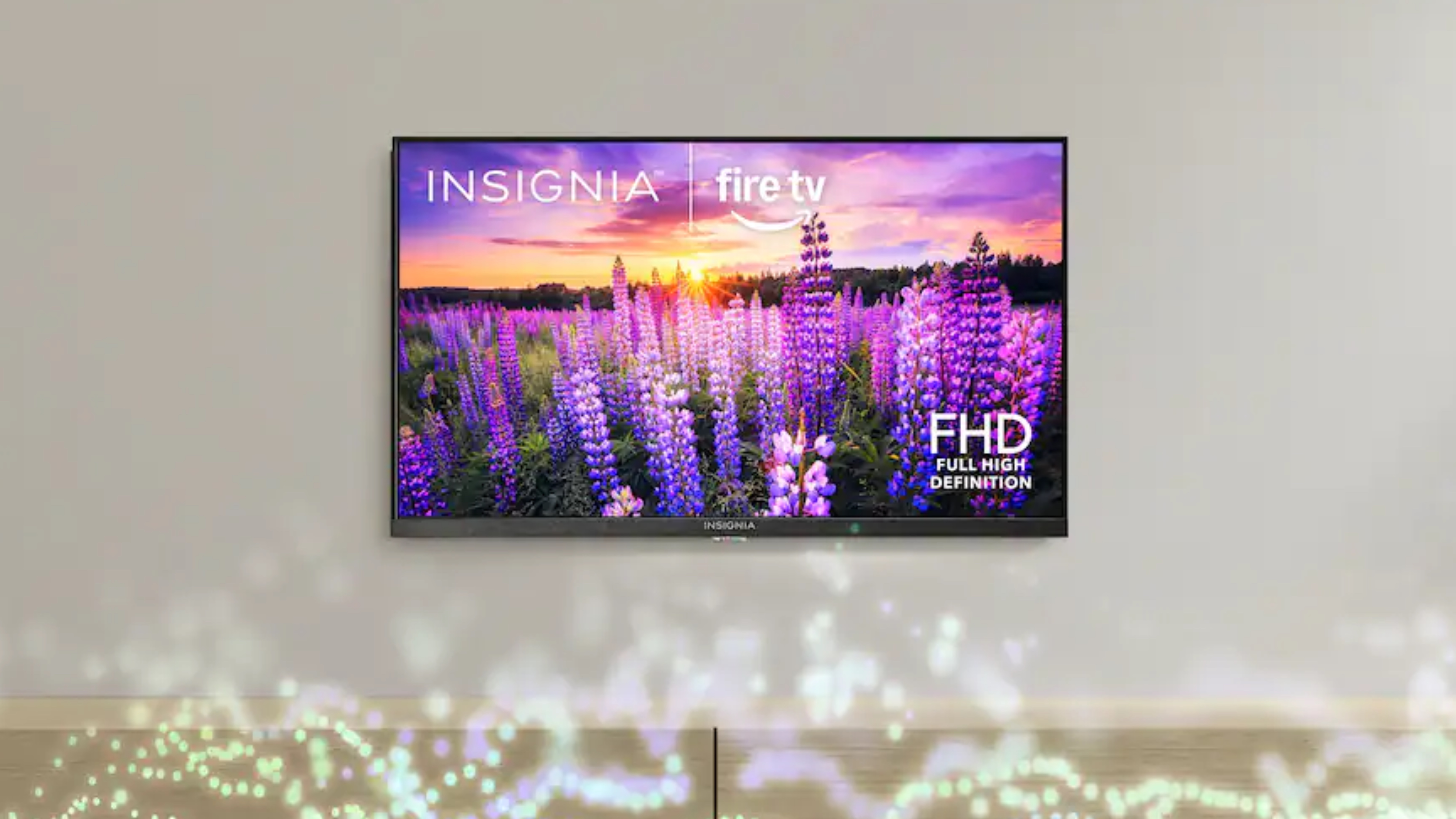 An Insignia Fire TV in a lifestyle image.