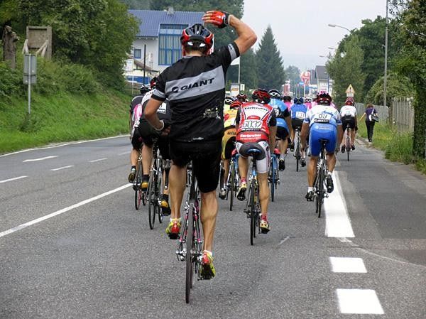 Taufig makes sure everything still works after his tumble. Check out his scary calves!
