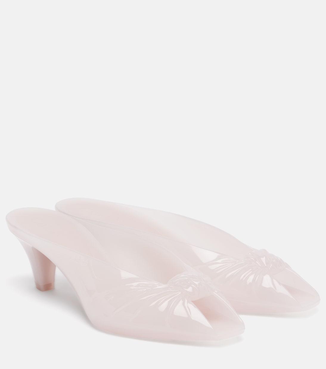 Chlo&eacute; Jelly Mules in Pink - Chloe