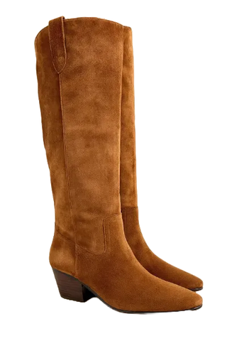 Piper Knee-High Boots in Suede (Were $328) 