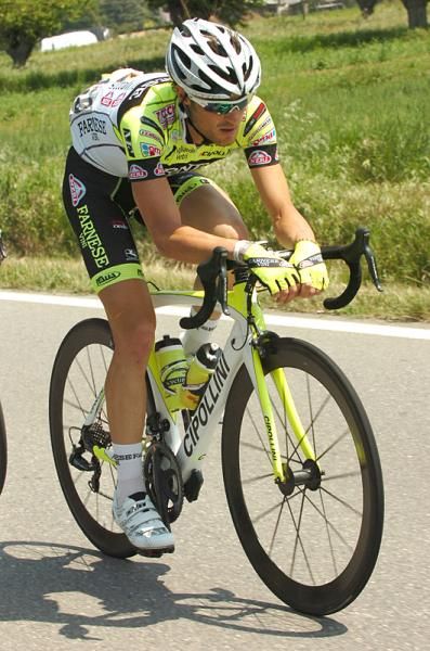 Davide Ricci Bitti (Farnese Vini &ndash; Neri Sottoli) in the breakaway