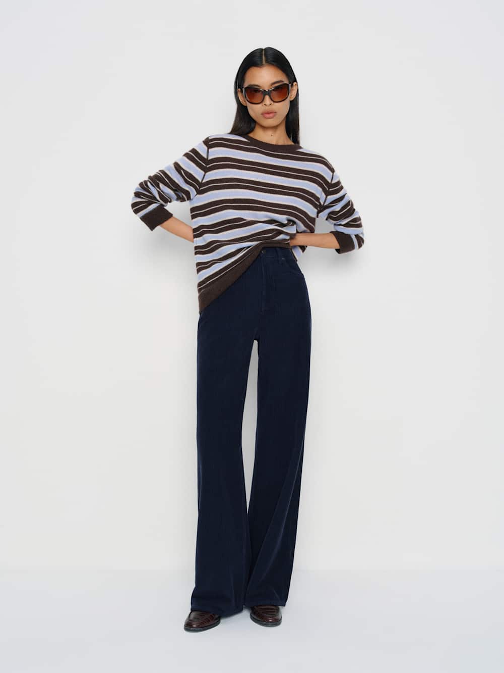 Cary High Rise Slouchy Wide Leg Jeans