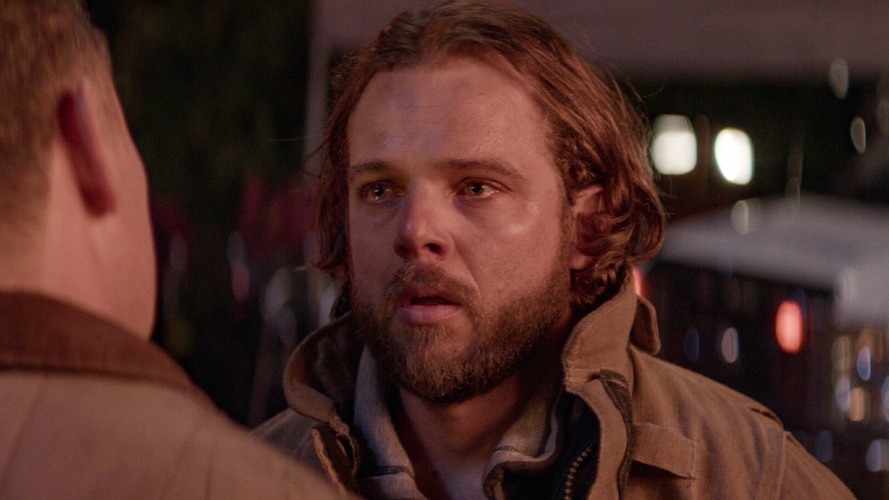Bode looking in shock with tears in his eyes.