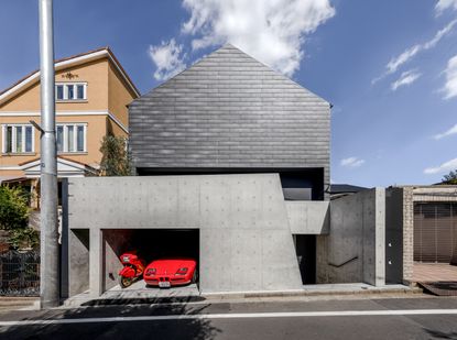 hero exterior shot of terada house in Tokyo