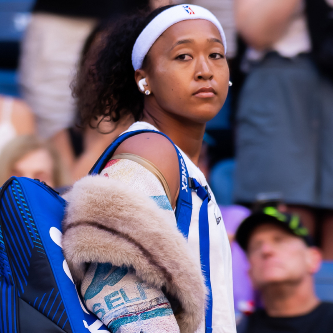Naomi Osaka wore a custom KidSuper coat at the 2026 US Open