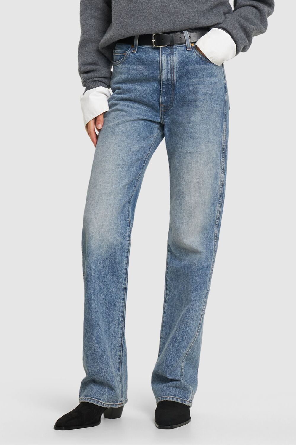 Toteme, City Suede Ankle Boots 