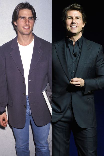 Tom Cruise 1992 v. Now