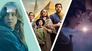 A collage image showing the movie posters for Echo Valley, Fountain of Youth and The Gorge